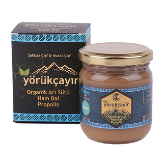 Şahbaz Çay Yörükçayır Organik Arı Sütü Bal Propolis Karışımı