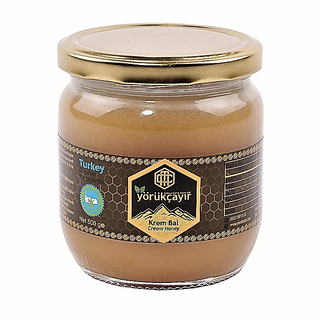 Şahbaz Çay Yörükçayır Organik Krem Bal 500 Gr