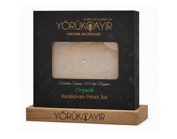 Yörükçayır Organik Karakovan Petek bal