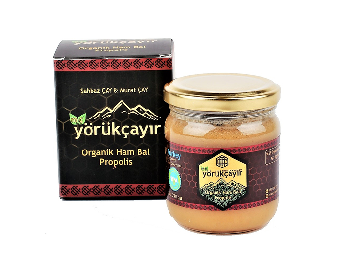 Şahbaz Çay Yörükçayır ​Organik Ham Bal Propolis Karışım