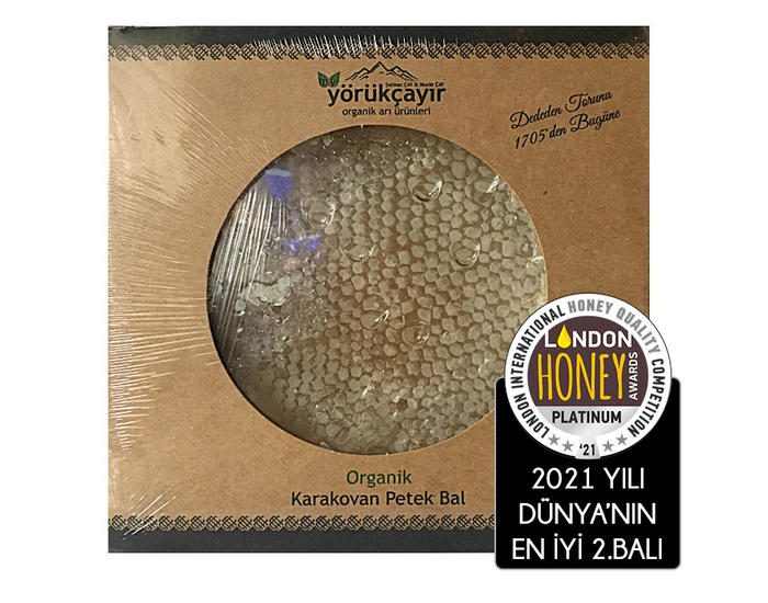 Şahbaz Çay Yörükçayır Organik Karakovan Petek balı